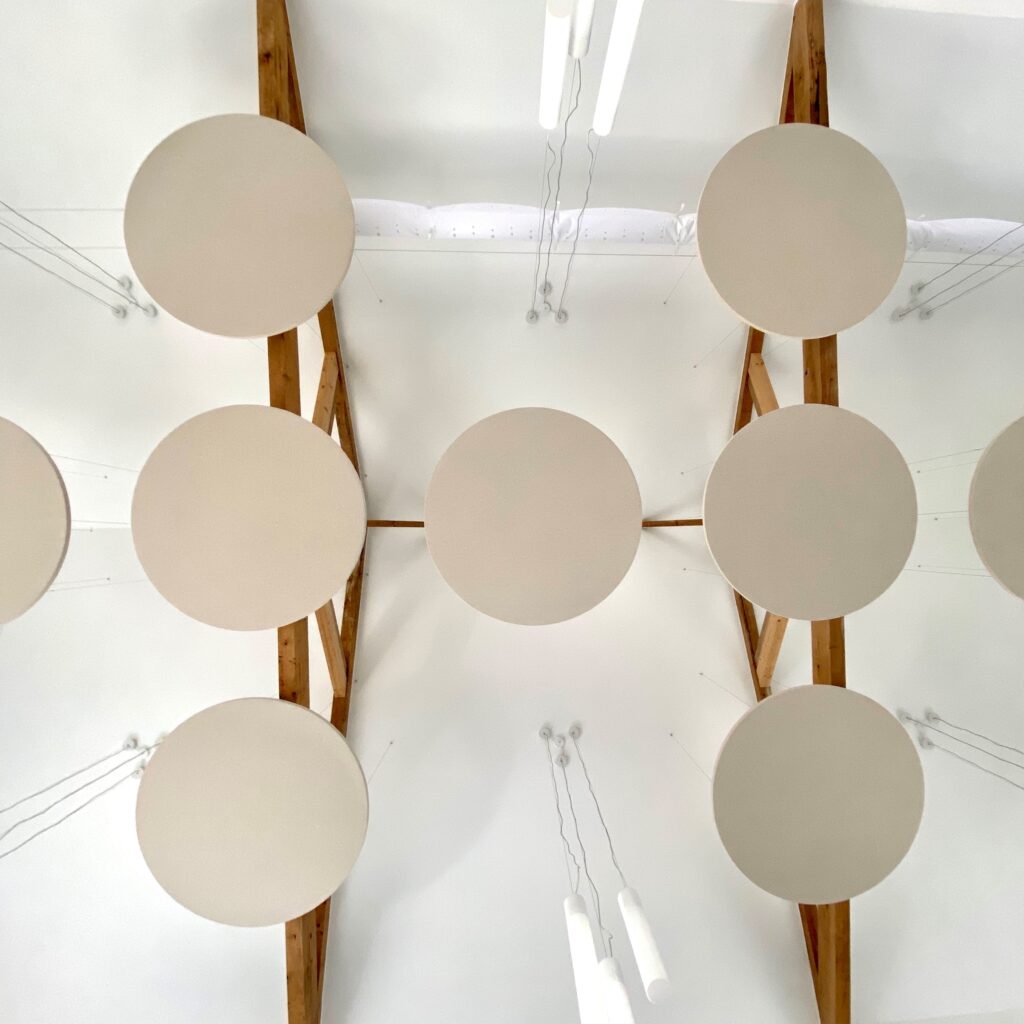 panneaux acoustiques circulaires