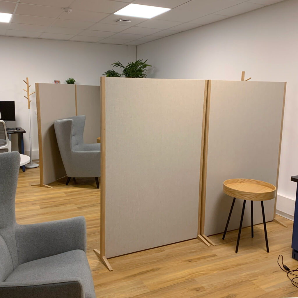 paravent mobilier acoustique design anti réverbération